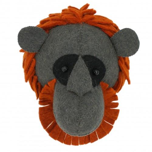 Mini Orangutan Head - Pitter Patter