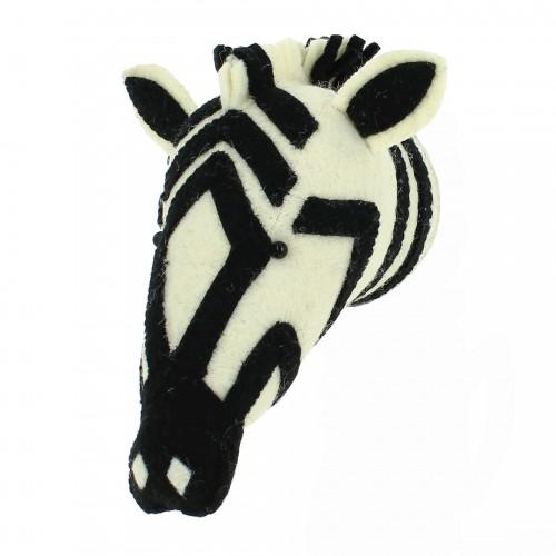 Mini Zebra Head - Pitter Patter