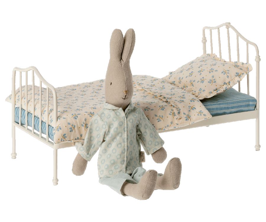 Miniature Bed-Blue 196 TOYS CHILD Maileg 