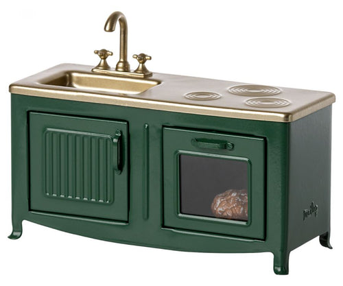 Mouse Kitchen - Dark Green 196 TOYS CHILD Maileg 