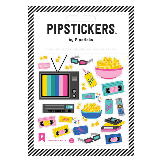 Movie Night Sticker Sheet 196 TOYS CHILD Pipsticks 