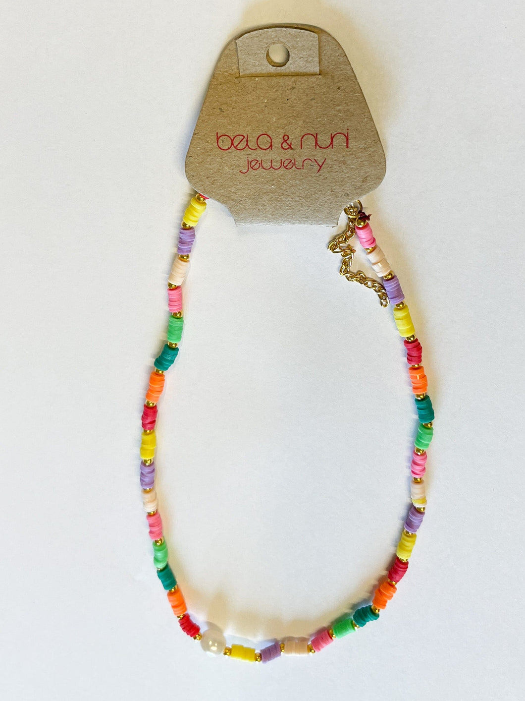 Multi Fimo Necklace 110 ACCESSORIES CHILD Bela+Nuni 
