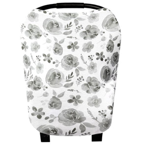 Multi-Use Covers Nursing Cover Copper Pearl Rowan (Grey Floral) 