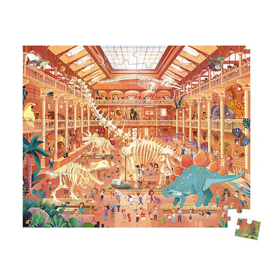 Natural History Museum 100pc Puzzle 196 TOYS CHILD Janod Toys 