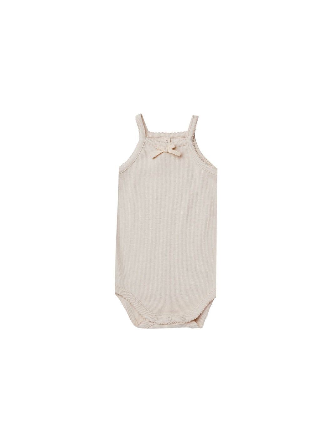 Natural Tank Onesie 120 BABY GIRLS APPAREL Quincy Mae 0-3m 
