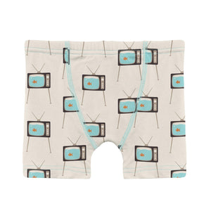 Natural Vintage TV Boxers 140 BOYS APPAREL 2-8 Kickee Pants 2/3 