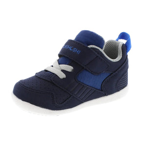 Navy Blue Racer Sneaker (Baby) 100 ACCESSORIES BABY Tsukihoshi Shoes 