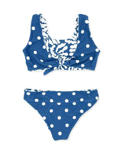 Navy Island Hopper Reversible Bikini 160 GIRLS APPAREL TWEEN 7-16 Feather4Arrow 