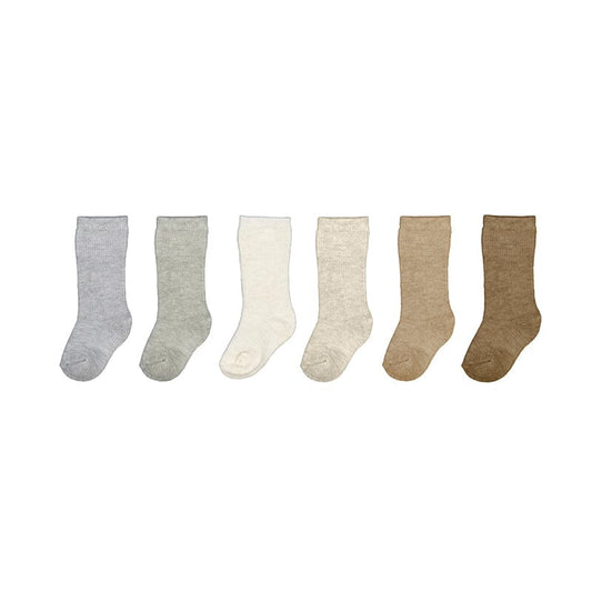 Neutrals Set of 6 Socks 100 ACCESSORIES BABY Mayoral 