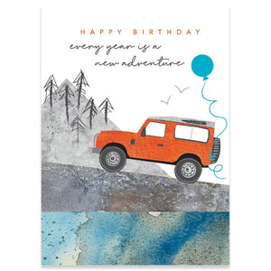 New Adventures Birthday Card 193 GIFT PARENT Calypso Cards 