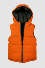 Orange/Olive Reversible Vest 140 BOYS APPAREL 2-8 Appaman 2 
