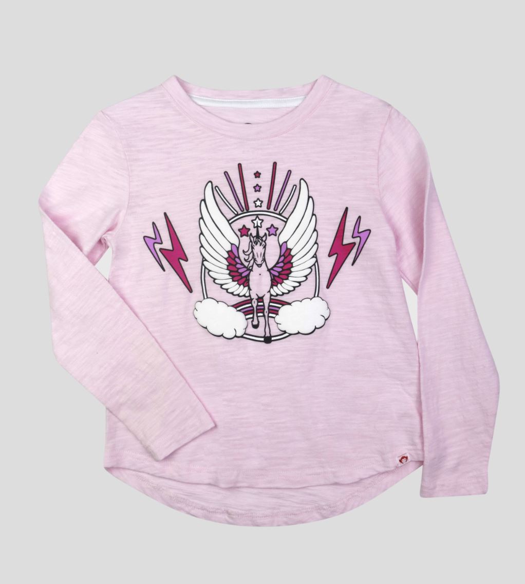 Orchid Pink Pegasus Top 150 GIRLS APPAREL 2-8 Appaman 2 