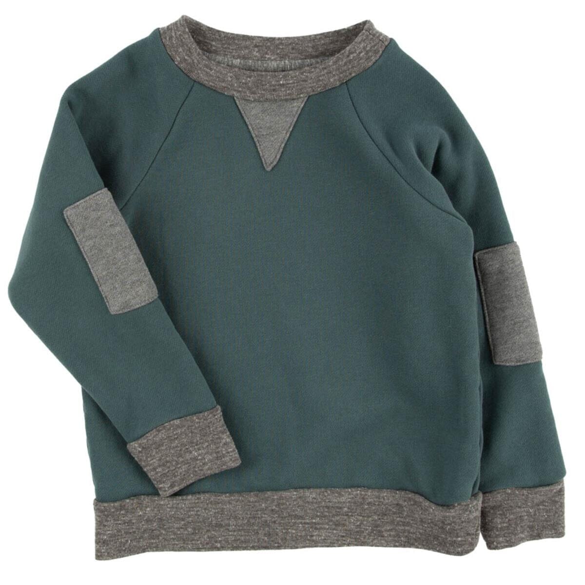 Oslo Green Iggy Sweatshirt 140 BOYS APPAREL 2-8 Miki Miette 2 