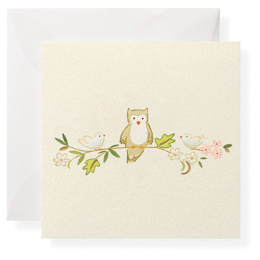 Owl Card 190 GIFT Karen Adams Designs 