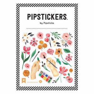 Painted Petals Sticker Sheet 192 GIFT CHILD Pipsticks 