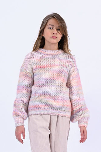 Pastel Soft Stripe Sweater 160 GIRLS APPAREL TWEEN 7-16 Molly Bracken 