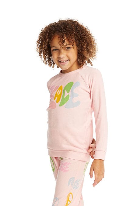 Peace Pink Top 150 GIRLS APPAREL 2-8 Chaser 4 