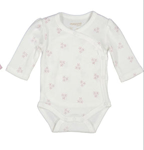 Petal White Kimono Onesie 120 BABY GIRLS APPAREL Mayoral 0-1m 
