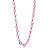 Pink Chain Necklace Jewelry Charm It 