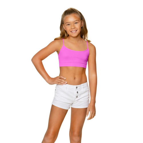 Pink Orchid Bandeau Bra 160 GIRLS APPAREL TWEEN 7-16 Malibu Sugar 