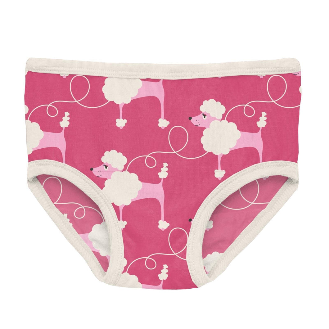 Pink Poodles Underwear 160 GIRLS APPAREL TWEEN 7-16 Kickee Pants M-8/10 