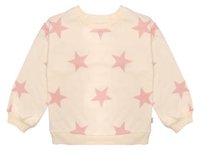 Pink Stars Frankie Sweatshirt 150 GIRLS APPAREL 2-8 Sammy & Nat 2 