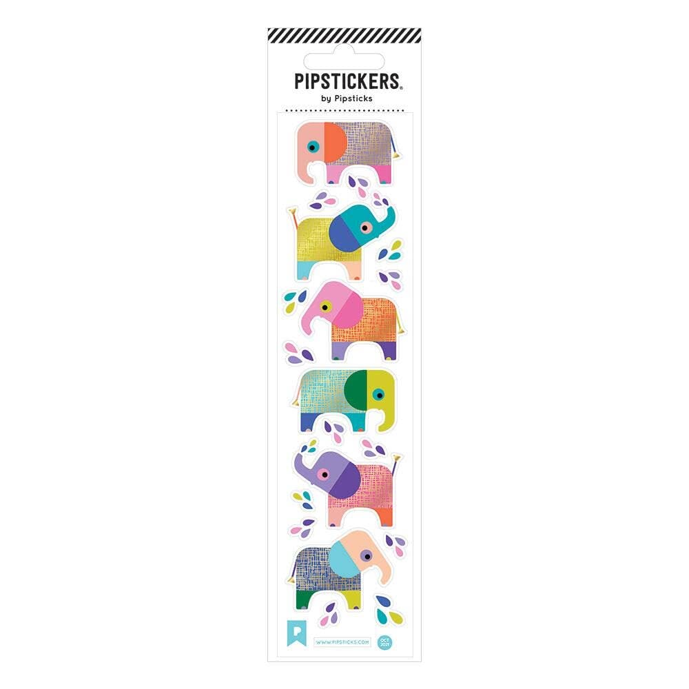 Playful Pachyderms Sticker Sheet 196 TOYS CHILD Pipsticks 