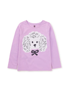 Poodle Double Sided Top 150 GIRLS APPAREL 2-8 Tea 2 