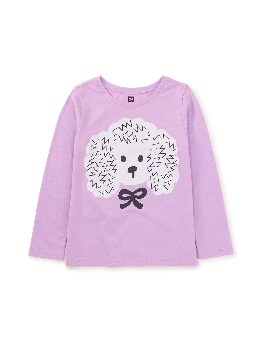 Poodle Double Sided Top 150 GIRLS APPAREL 2-8 Tea 2 