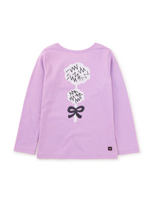 Poodle Double Sided Top 150 GIRLS APPAREL 2-8 Tea 