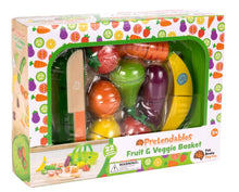 Pretendables Veggie Basket Set 196 TOYS CHILD Fat Brain Toys 