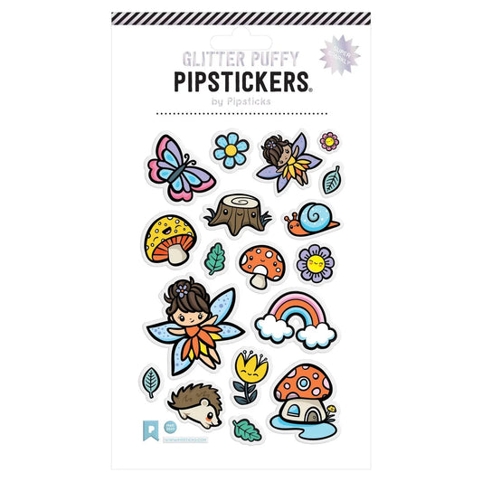 Puffy Forest Fairies Sticker Sheet 196 TOYS CHILD Pipsticks 