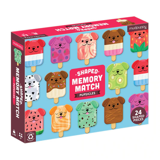 Pupsicles Memory Match 196 TOYS CHILD Mudpuppy 