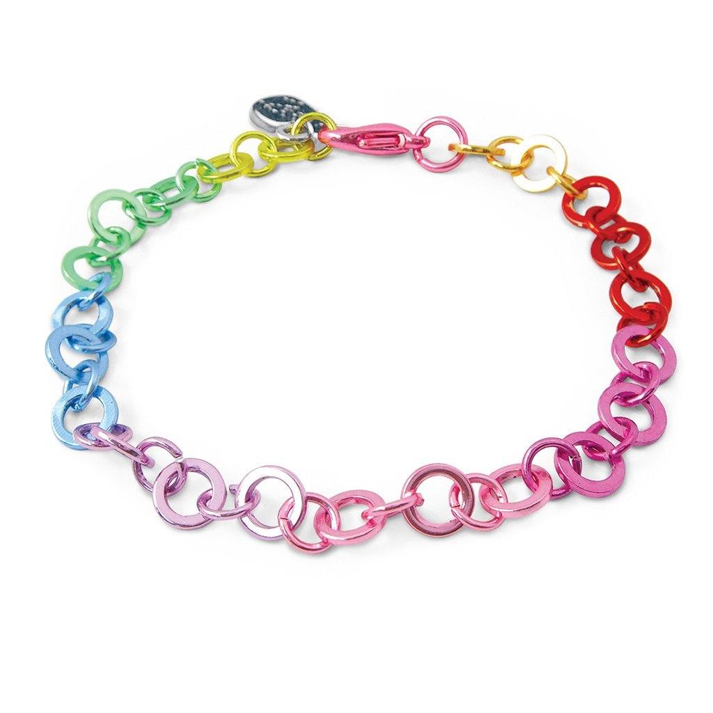 Rainbow Chain Bracelet - Pitter Patter
