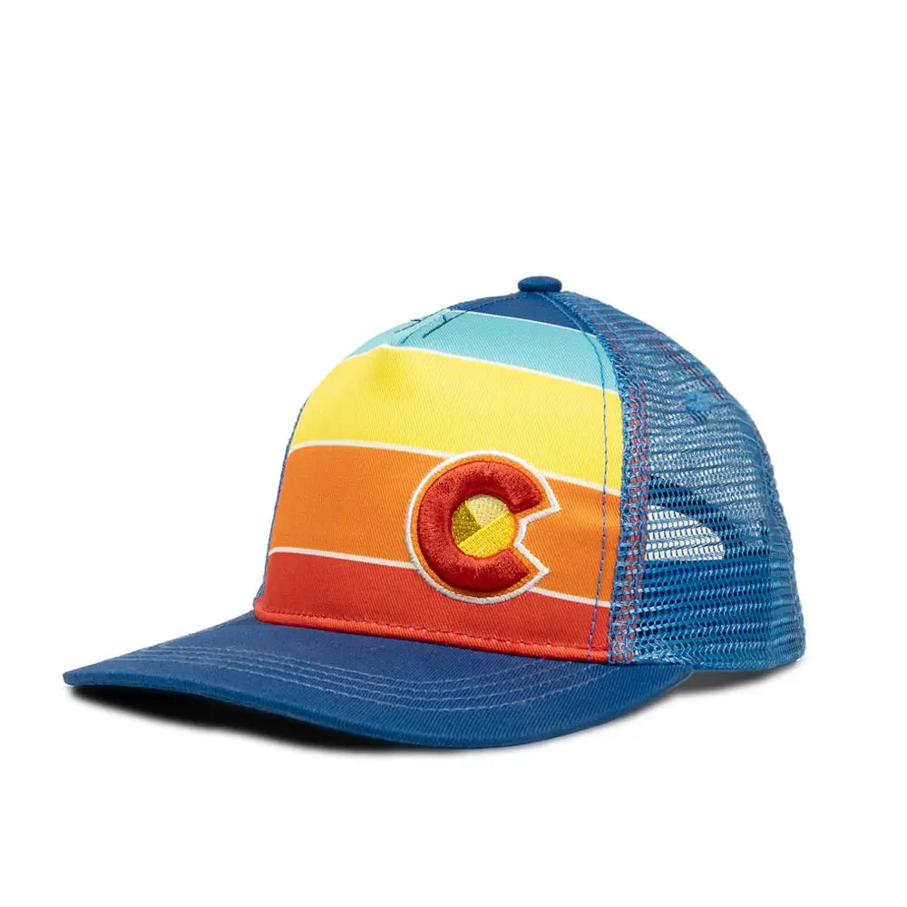 Rainbow Fader Hat-Kids 110 ACCESSORIES CHILD Yo Colorado 