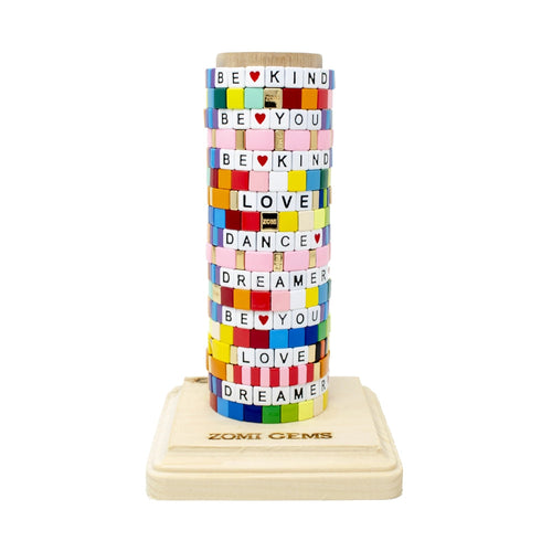 Rainbow Tile Bracelet 110 ACCESSORIES CHILD Tiny Treats And Zomi Gems 