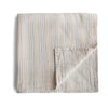 Retro Stripe Organic Cotton Muslin Swaddle 180 BABY GEAR Mushie 