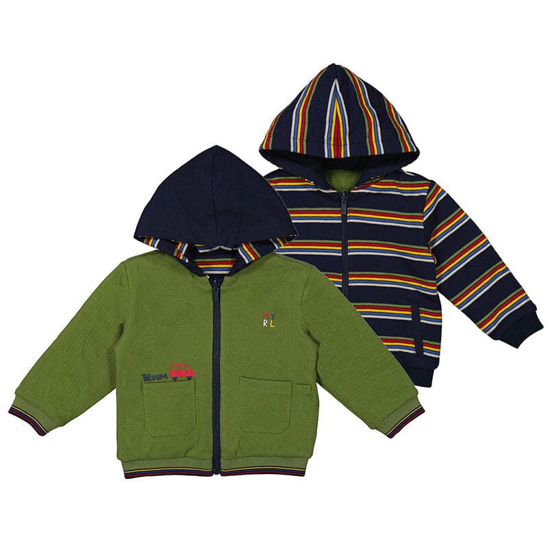 Reversible Multi Stripe Hoodie