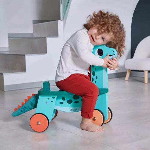 Ride On Dino Portosaurus 195 TOYS BABY Janod Toys 