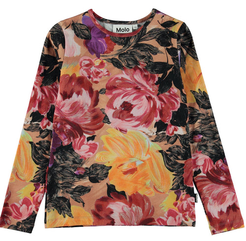 Rose Artist Flowers Top 160 GIRLS APPAREL TWEEN 7-16 Molo 8 