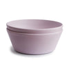 Round Bowls - 2 Pack 180 BABY GEAR Mushie Lilac 