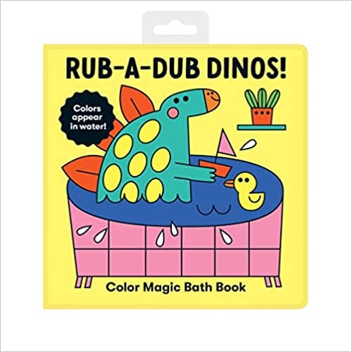 Rub-A-Dub Dinos! Bath Book 196 TOYS CHILD Mudpuppy 