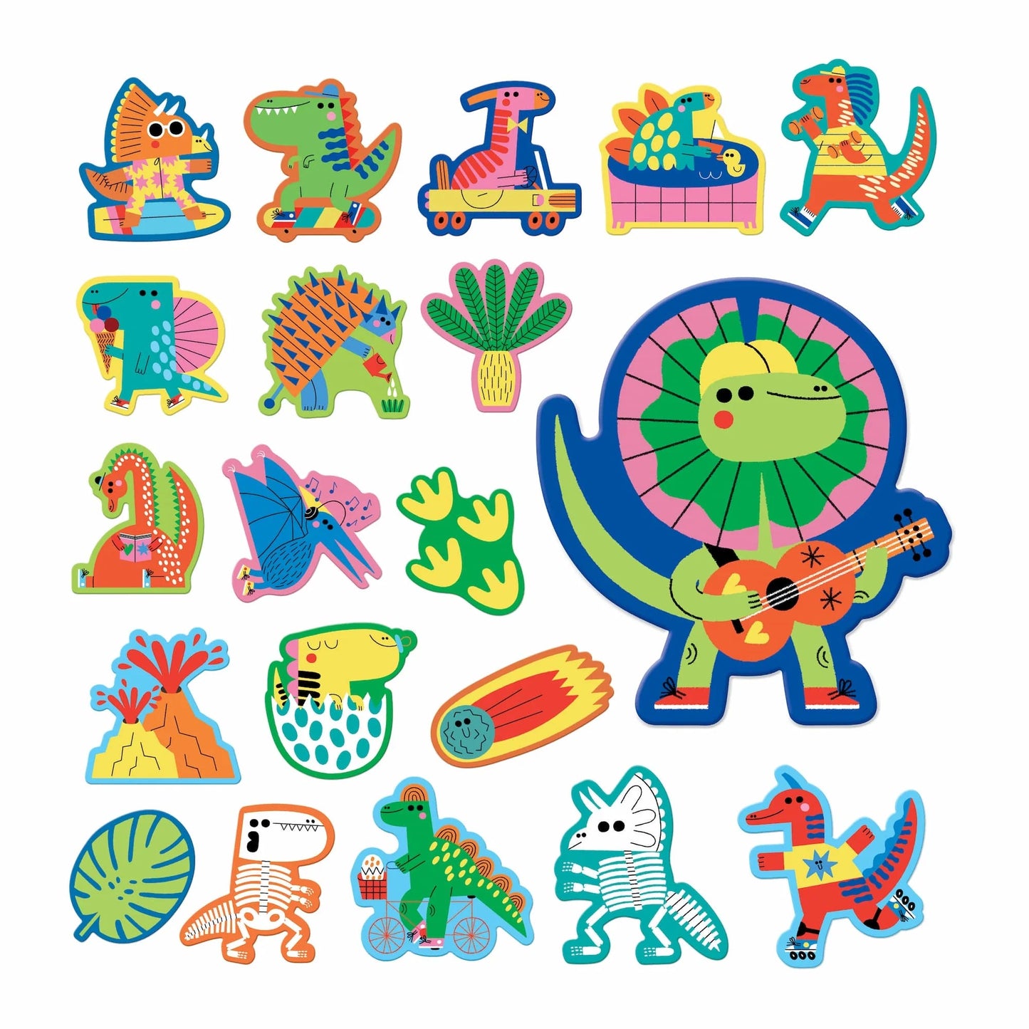 Rub-A-Dub Dinos Bath Shapes 180 BABY GEAR Mudpuppy 