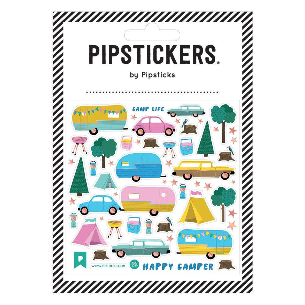 RV There Yet? Sticker Sheet 192 GIFT CHILD Pipsticks 