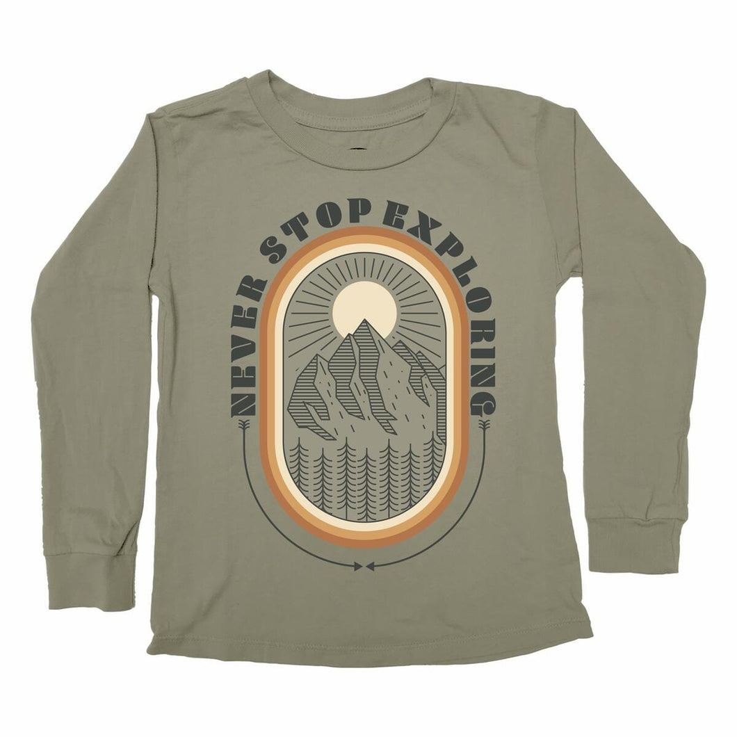 Sage Never Stop Exploring Top 140 BOYS APPAREL 2-8 Tiny Whales 3 