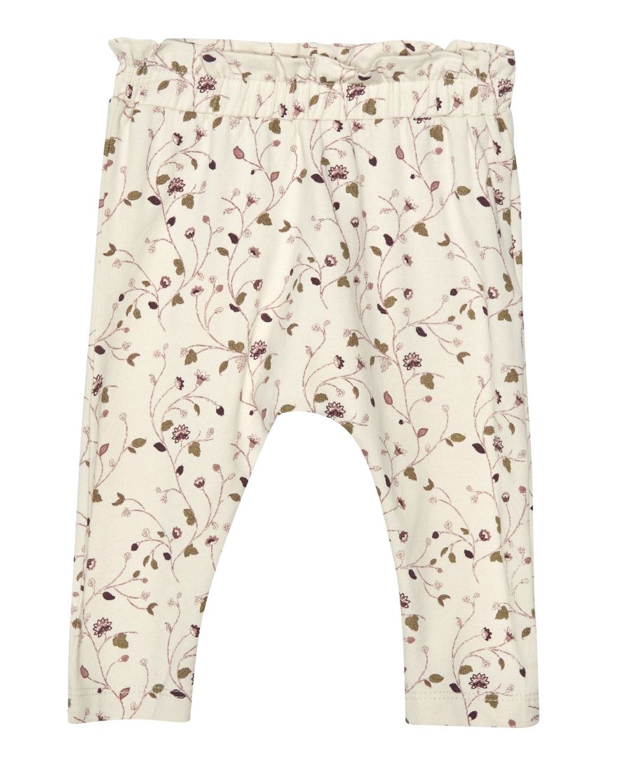 Sandshell Floral Pants 120 BABY GIRLS APPAREL Minymo 3m 