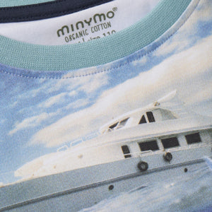 Shark Scene Tee 140 BOYS APPAREL 2-8 Minymo 