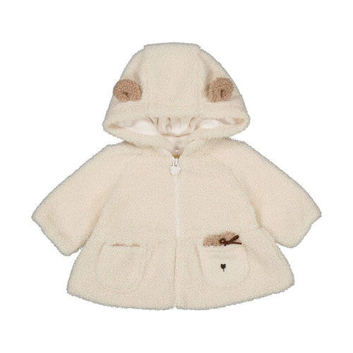Sherpa Teddy Zip Hoodie 120 BABY GIRLS APPAREL Mayoral 