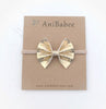 Shimmer Bow Headbands 999 DISTRESS AniBabee Gold 