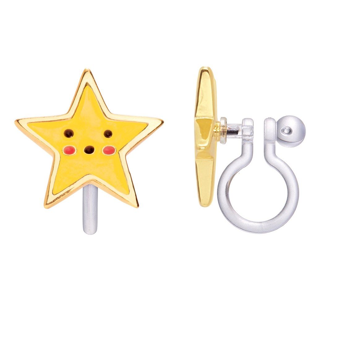 Shining Star Earrings 110 ACCESSORIES CHILD Girl Nation Clip-on 